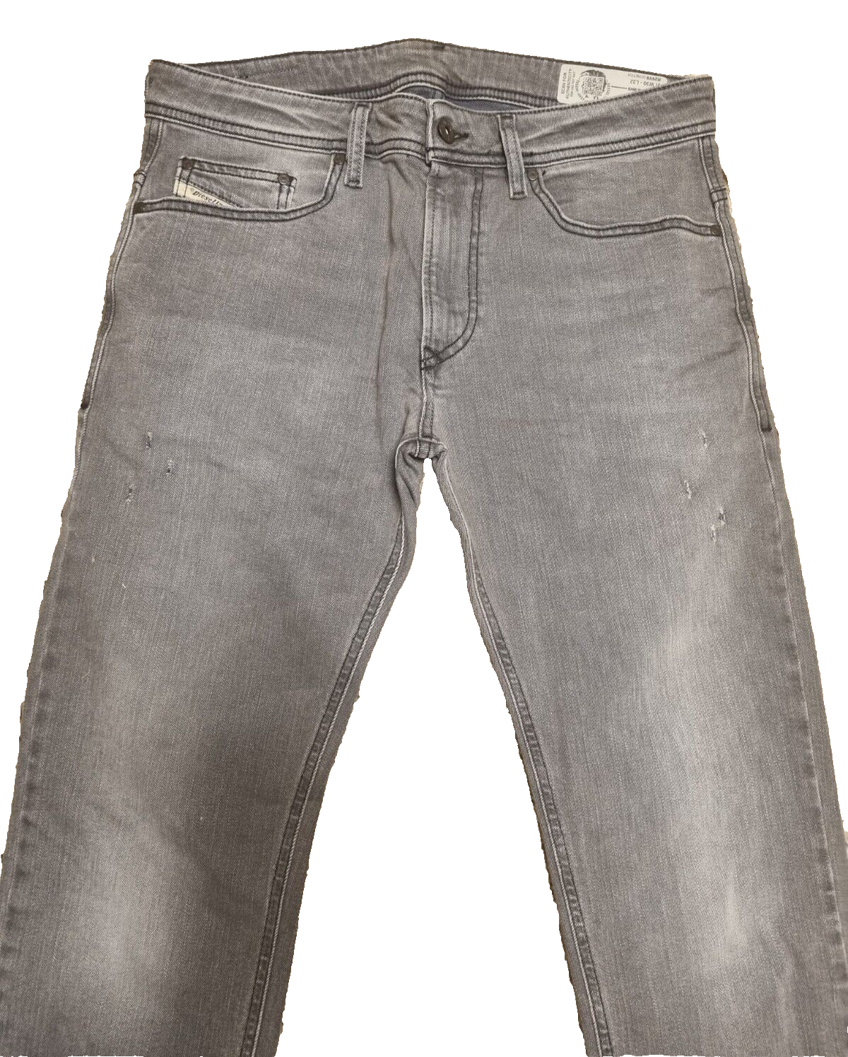 DIESEL Herren Jeans Thavar-XP Grau W30 L32 | Slim Skinny Fit Designer Denim E3