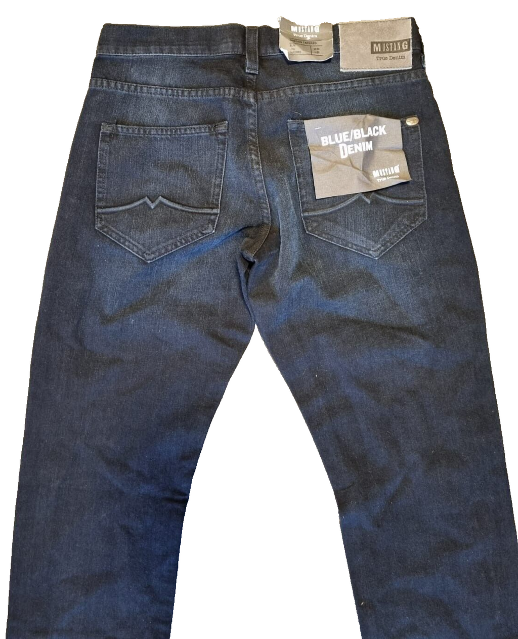 Mustang Herren Jeans Oregon Tapered Blau Slim Low 1004662 W30 L32 Mens BR1E2