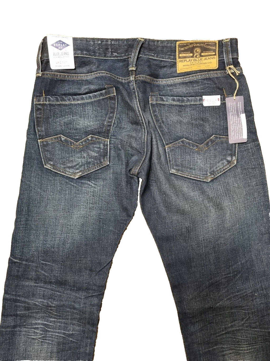 Replay Herren Jeans Waitom M983 W31/L34 – Zeitloser Stil und Komfort T3-2