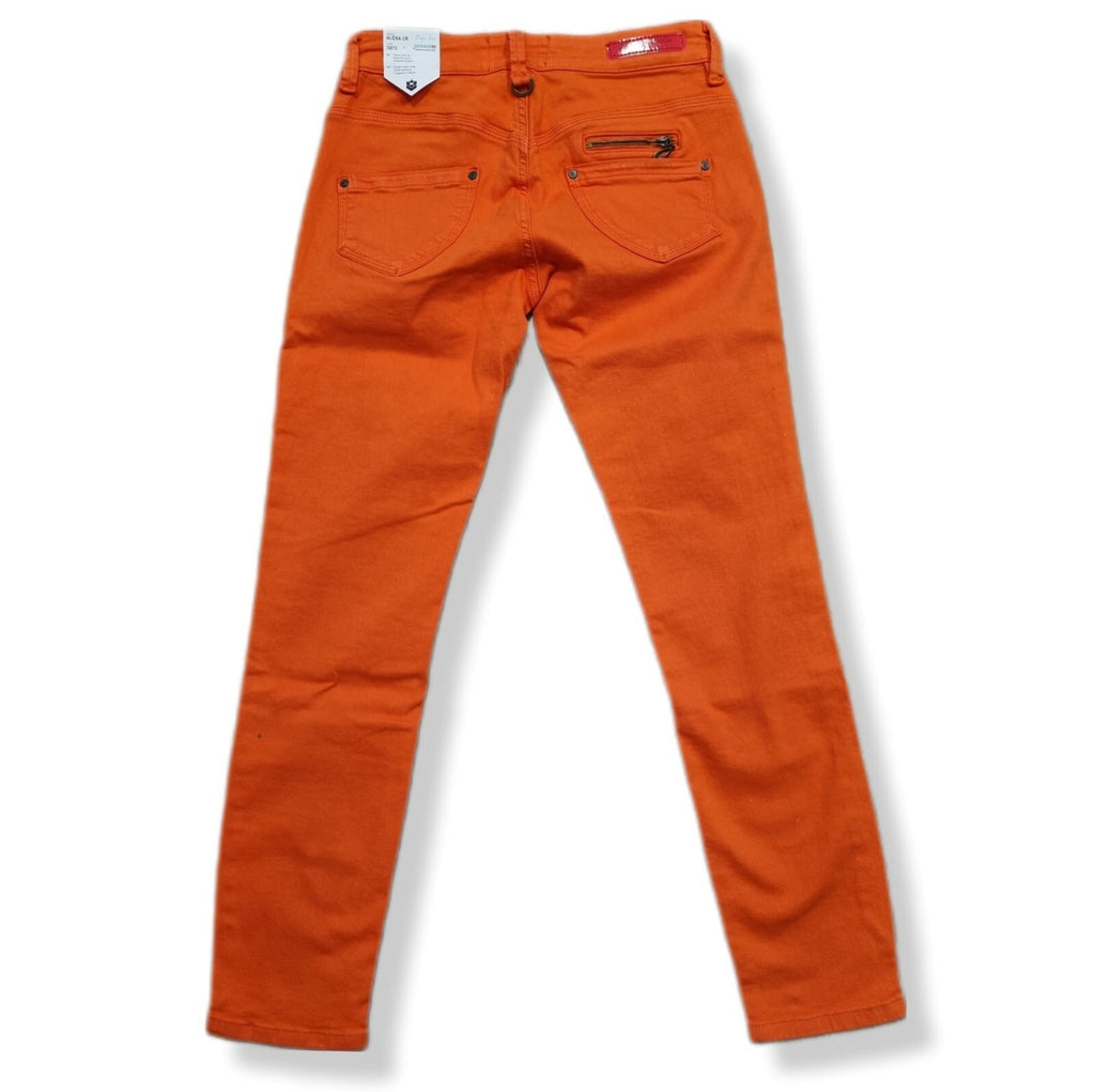 FREEMAN T. Porter Damen Jeans ALEXA CR Frauen Hose S Jeanshose Rot Gr. S PL3B1