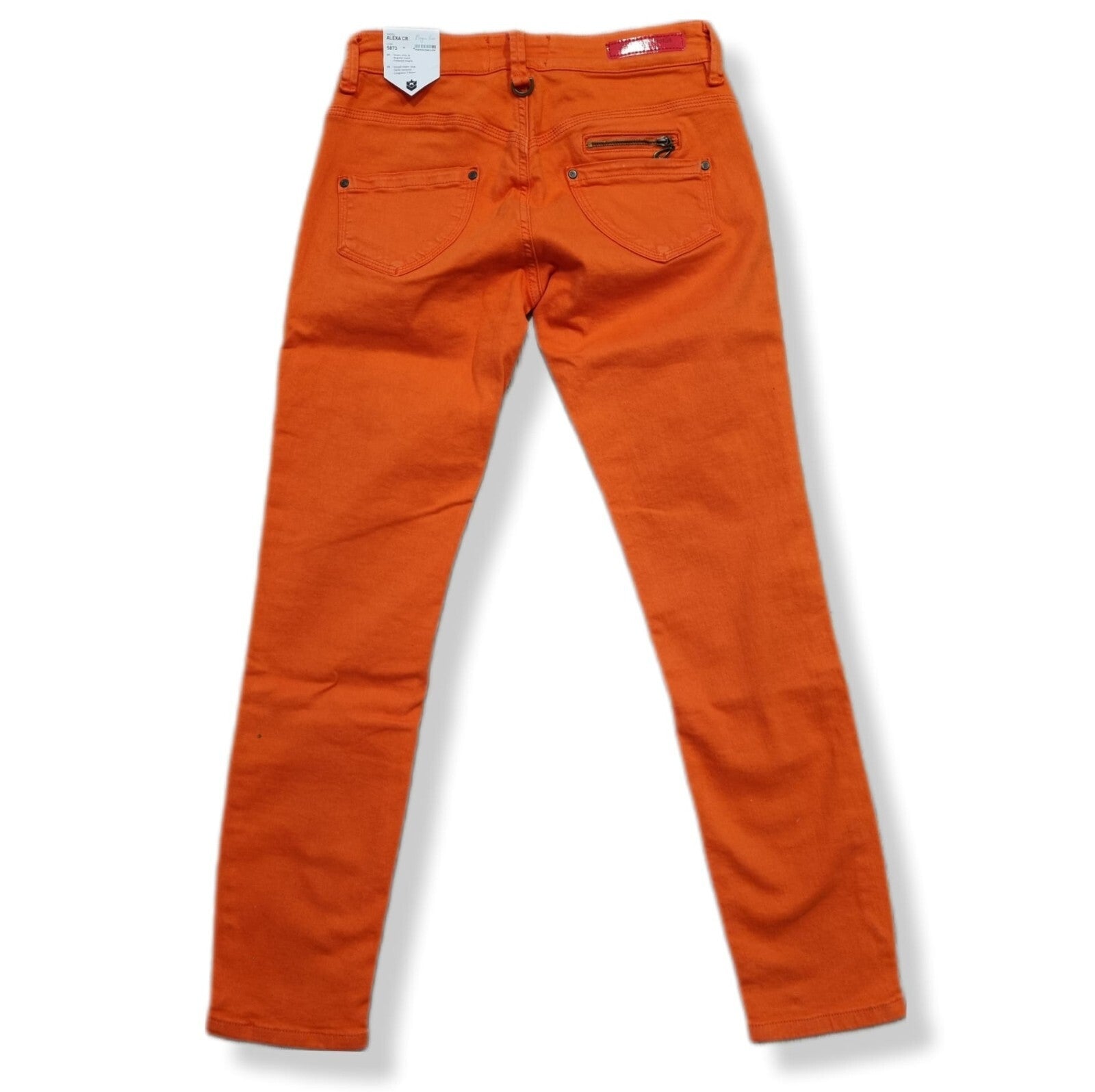 FREEMAN T. Porter Damen Jeans ALEXA CR Frauen Hose S Jeanshose Rot Gr. S PL3B1