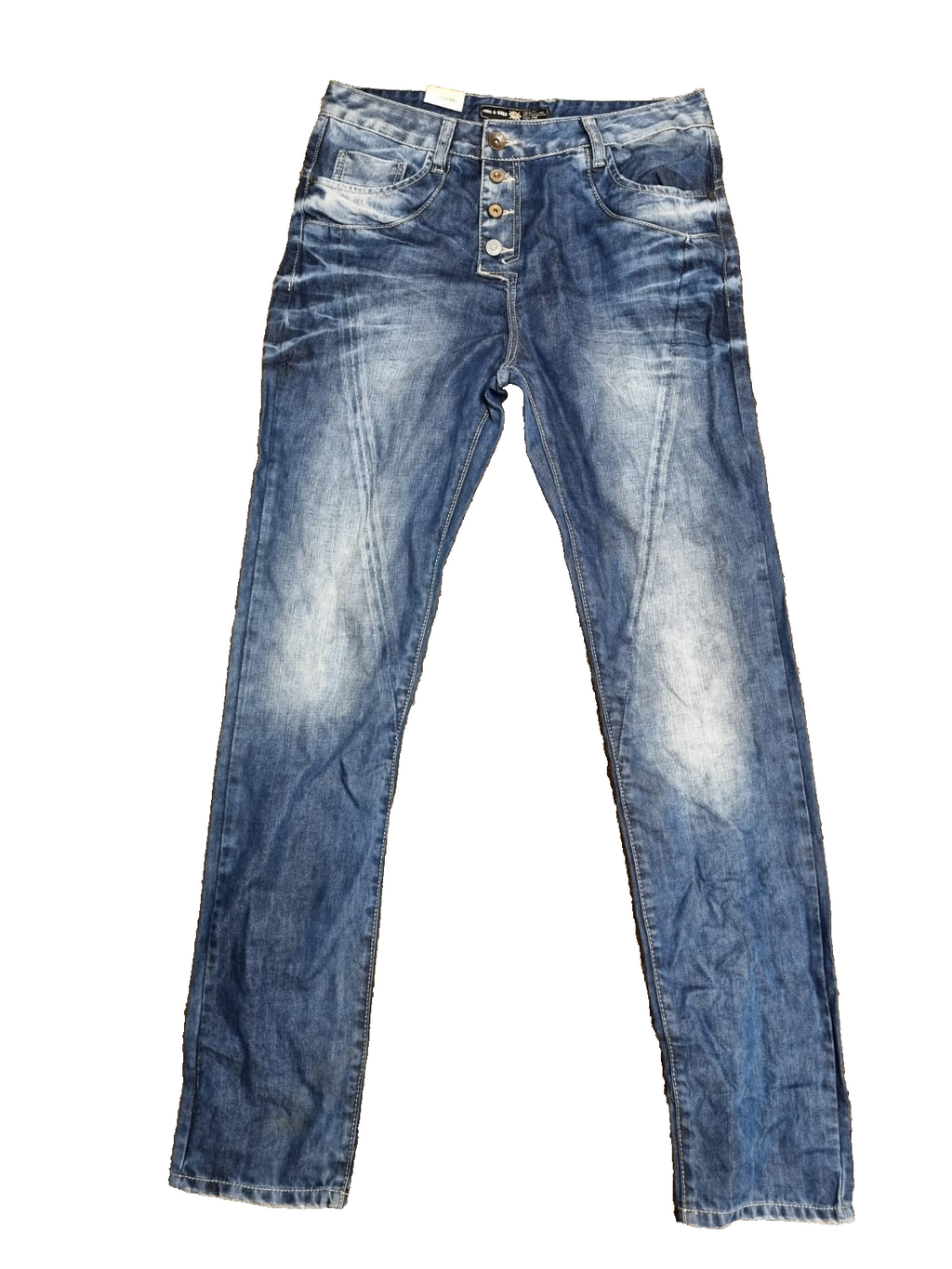CIPO & BAXX Herren Jeans C-1170 Blau | Loose Waist Slim Leg | W34 L34 M1