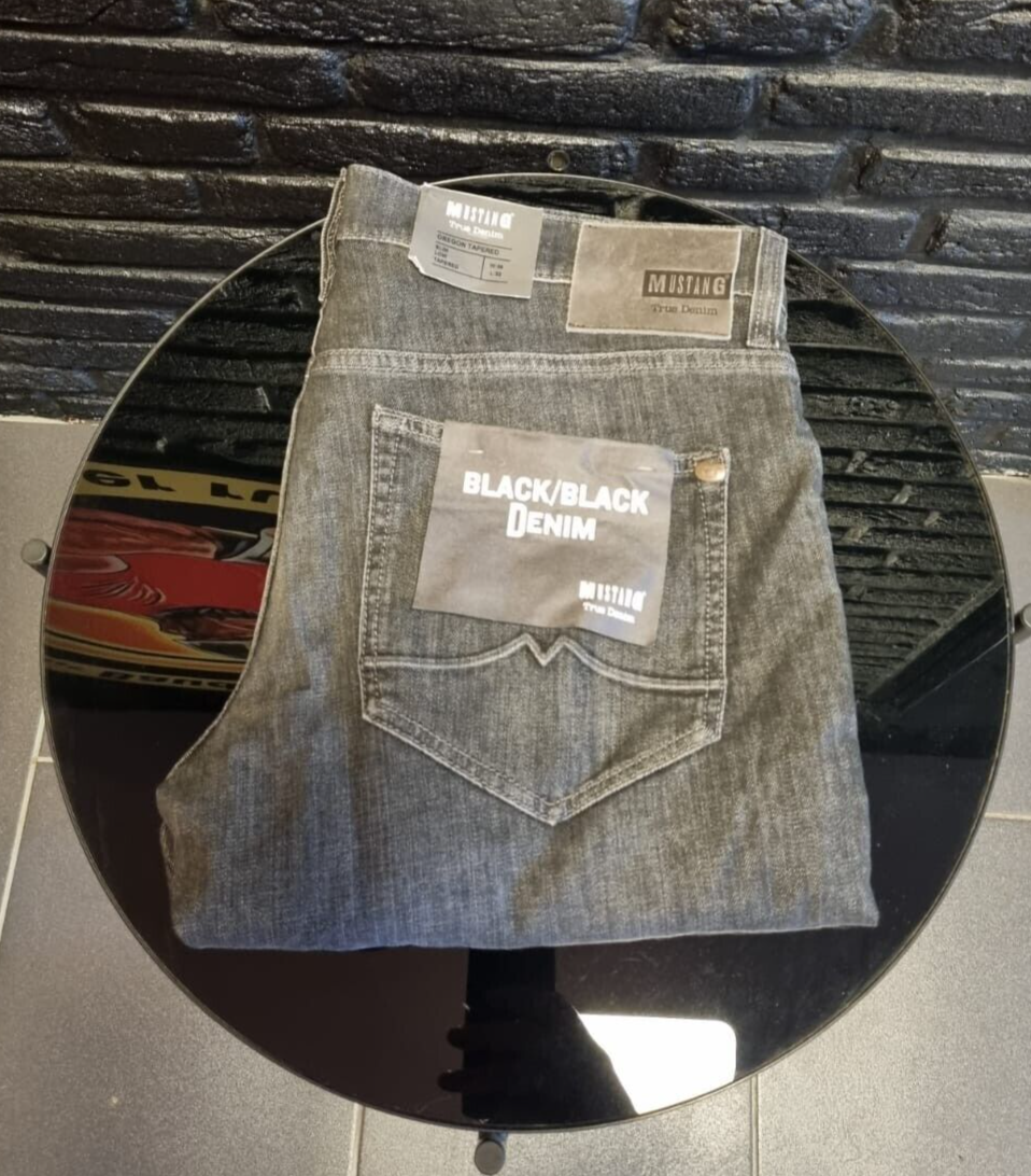 Mustang Herren Jeans Oregon Tapered W36 L32 - 1004893 Jeanshose Denim Hose BR1E2