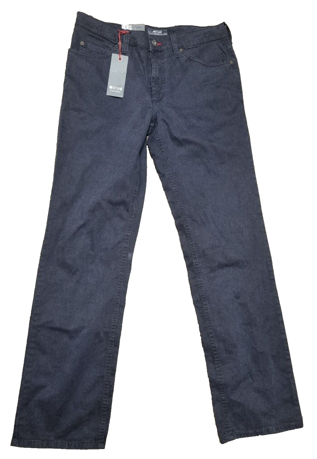 MUSTANG Herren Jeans Tramper Slim Medium Straight Dunkelblau W35 L34 BR1C3