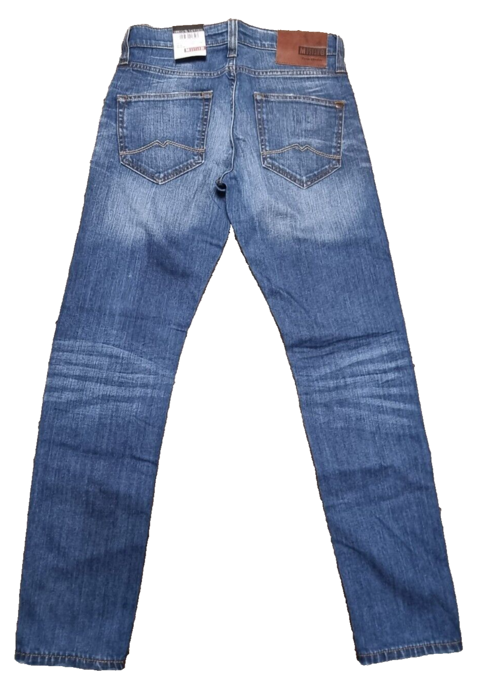 MUSTANG Herren Jeans Oregon Tapered W28 L30 Blau | Slim Low Tapered BR1C3