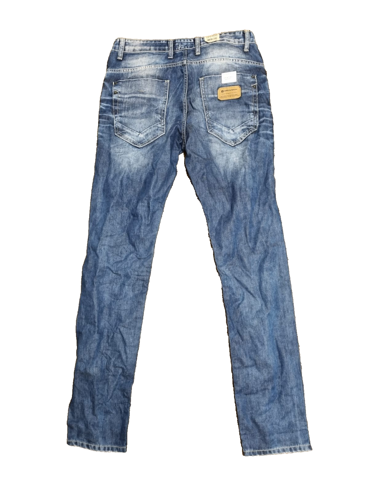 CIPO & BAXX Herren Jeans C-1170 Blau | Loose Waist Slim Leg | W34 L34 M1