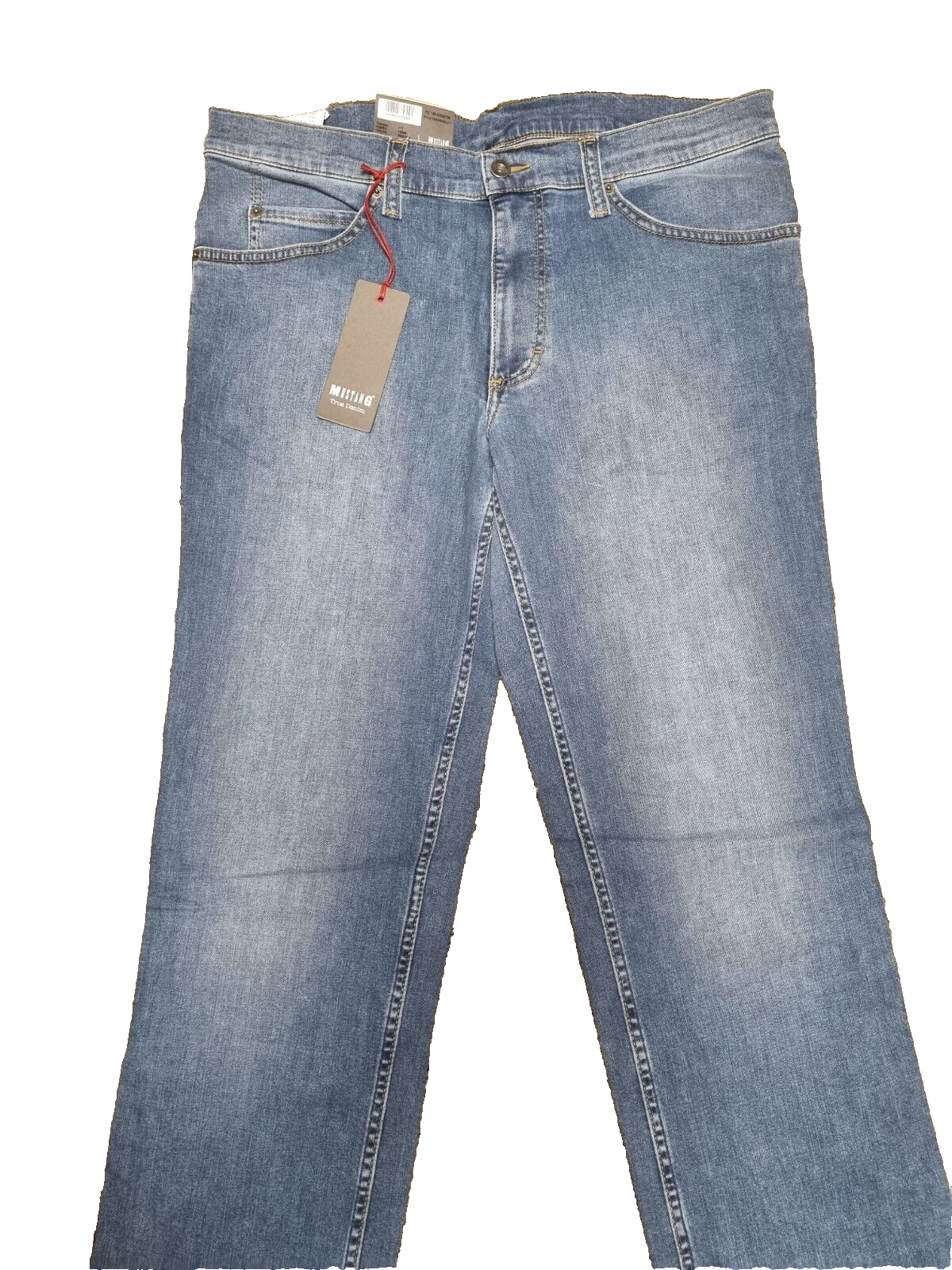 MUSTANG Herren Jeans Tramper W36 L36 Slim Medium Straight Blau 1006208 BR2E2