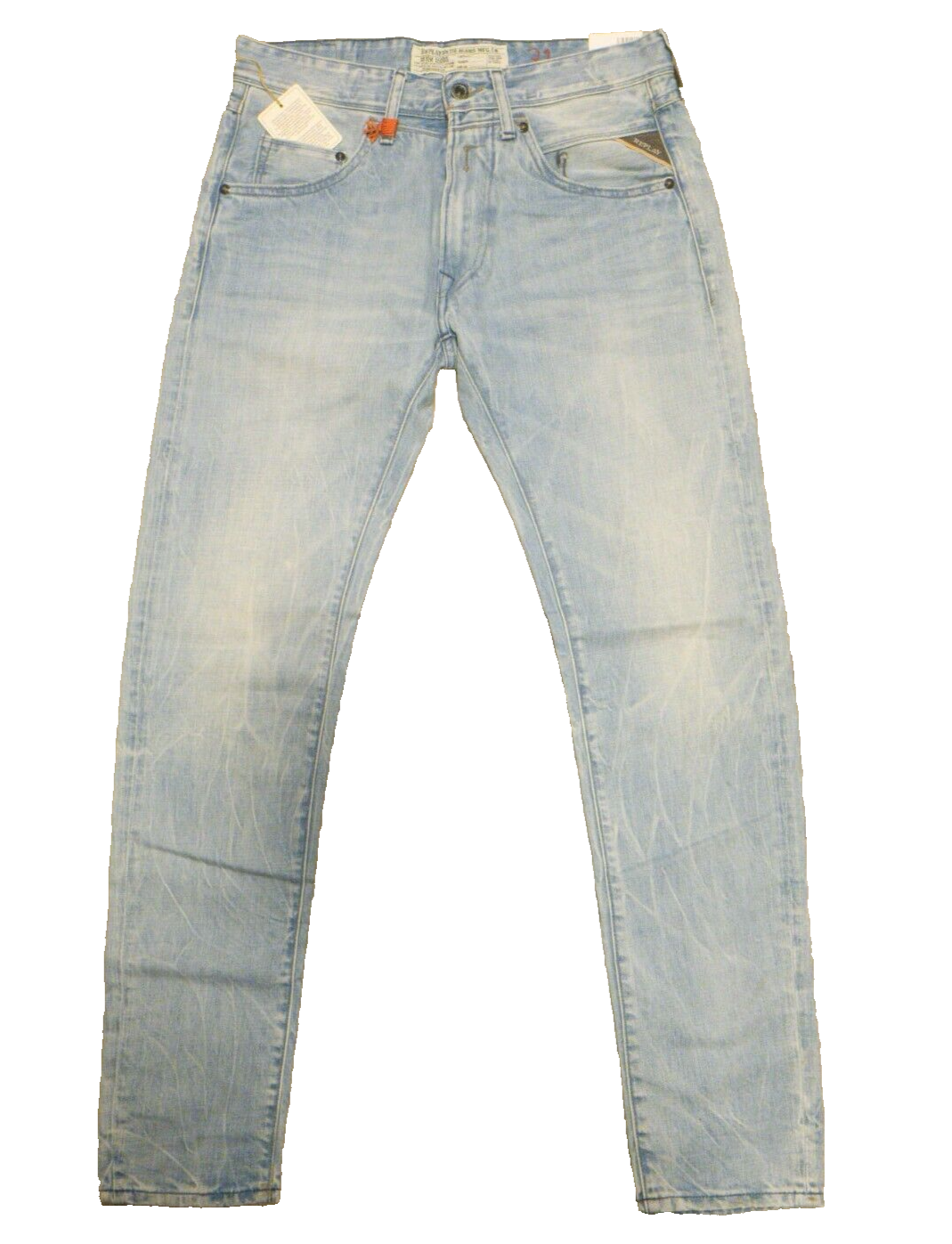 Replay Herren Jeans MASIG MA919 Hellblau W28/L32 , 100% Baumwolle T2-5