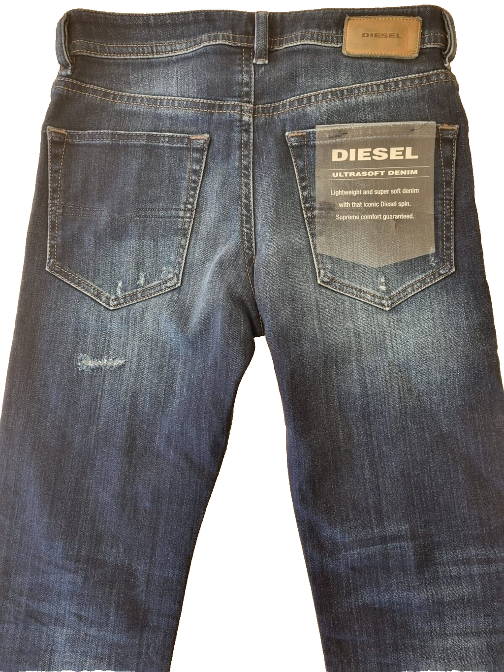 DIESEL Herren Jeans BUSTER 084GF W28 L30 | Regular Slim Tapered, Blau E6