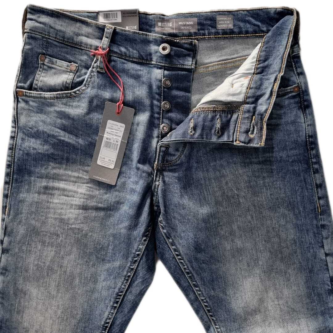 Mustang Herren Jeans Tapered Comfort High Taperes 1005647 5000 884 MR4C3