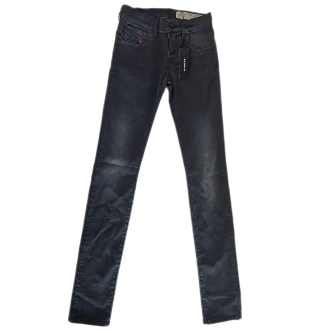 Diesel Damen Jeans Denim Hose auch für Mädchen W24 Sonderpreis LIVIER JEGGING