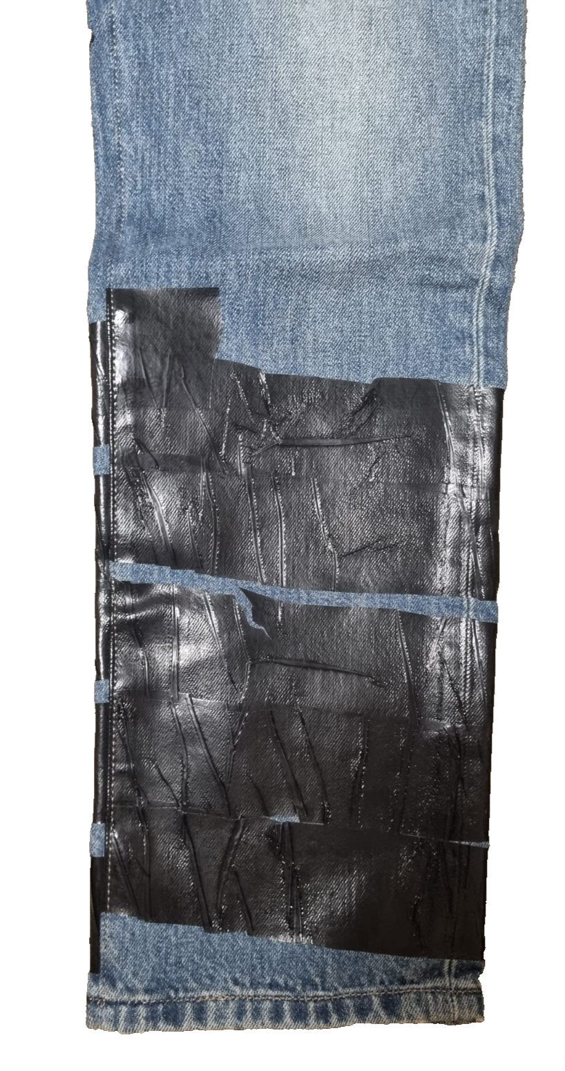 DIESEL Black Gold Damen Jeans Papryl-A Straight Fit Blau W33 L30 Made Italy M1