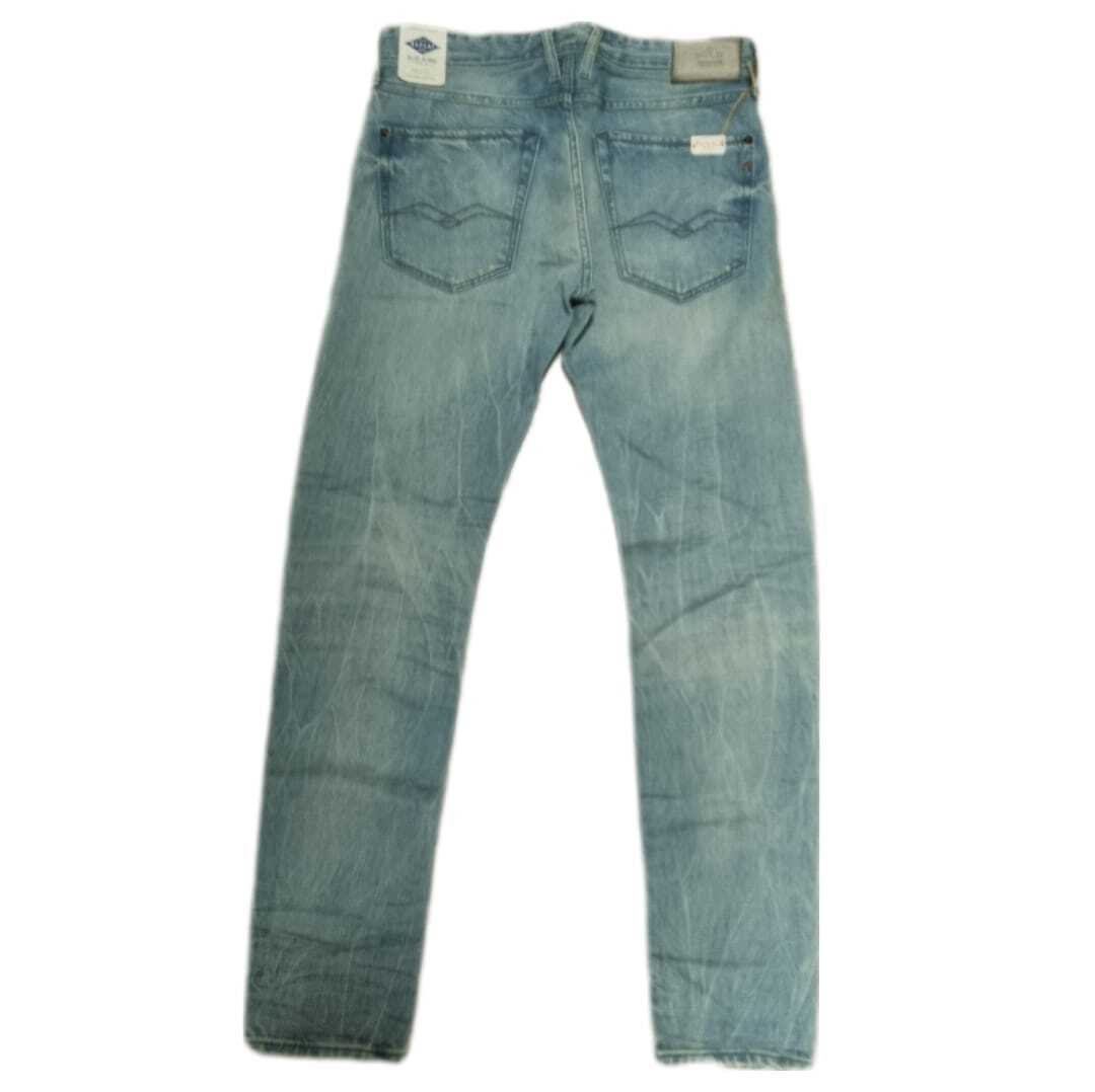Replay Herren Jeans Masig MA919 – Slim Fit Tapered – Blau W28 W30 W31 W32