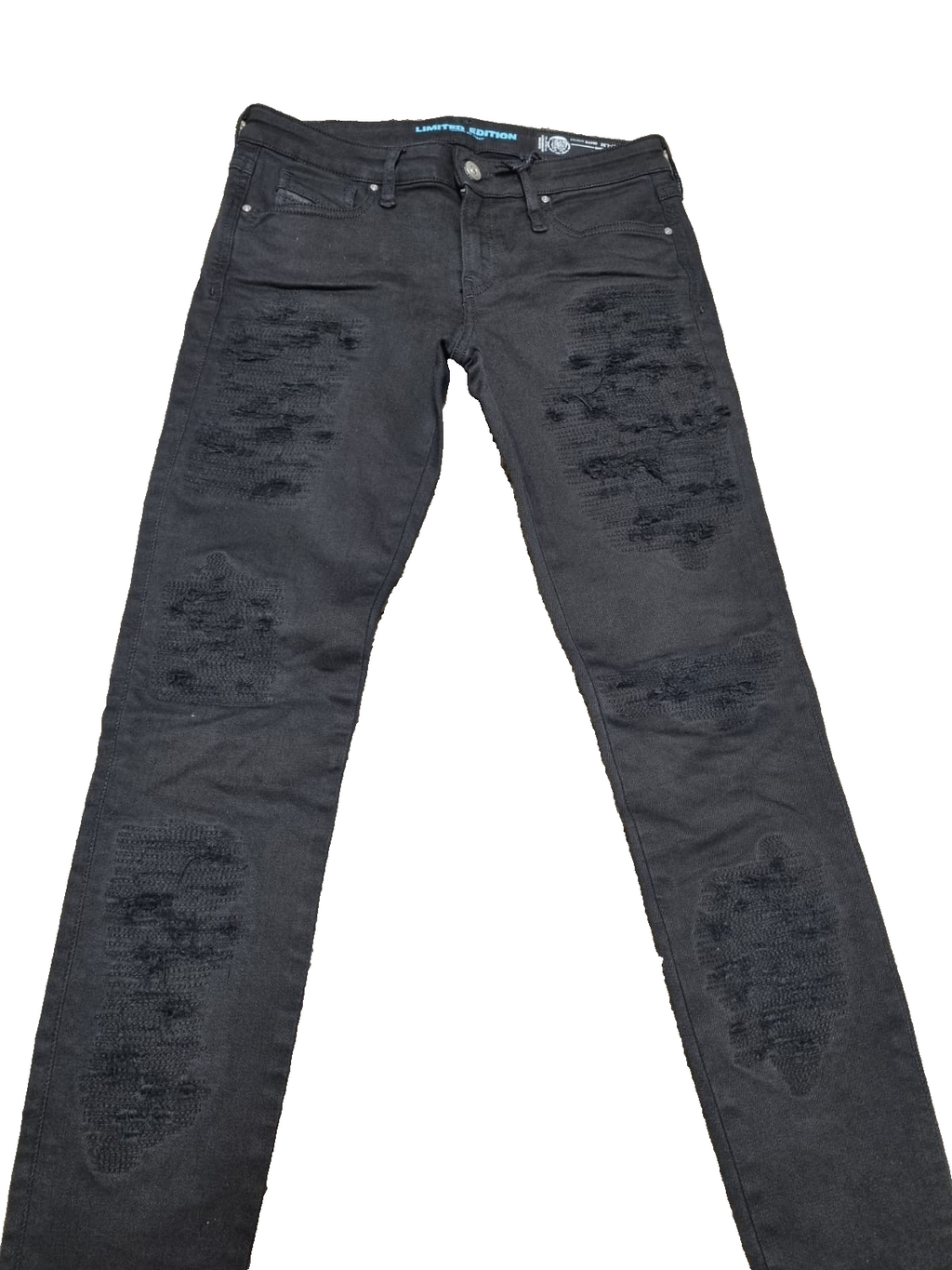 DIESEL Damen Jeans LU-GRACEY W27 L32 Super Slim Skinny Low Waist Limited Ed K2