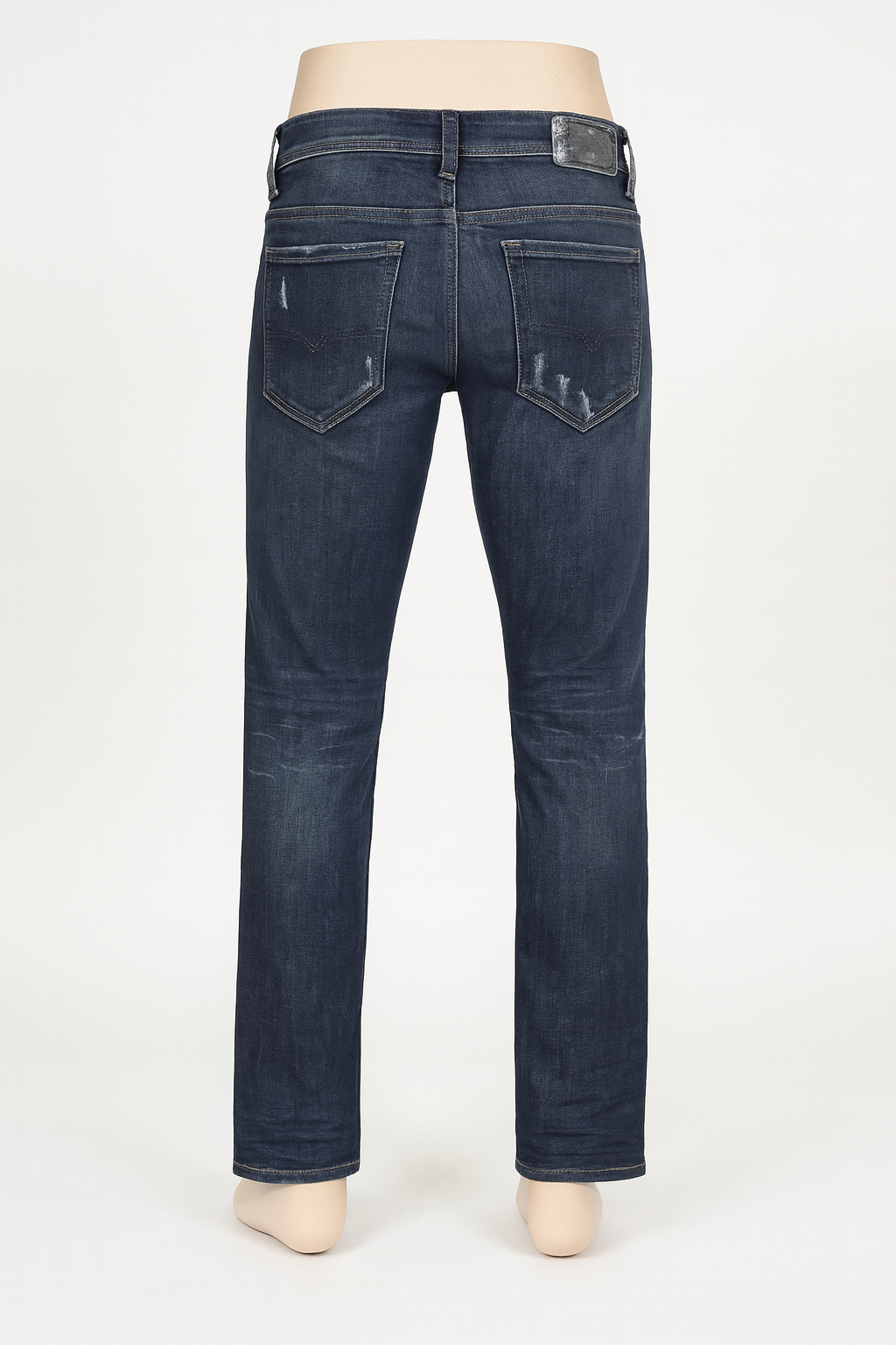 DIESEL Herren Jeans THAVAR W27 L30 Blau Slim Skinny Fit Designer Mode M1