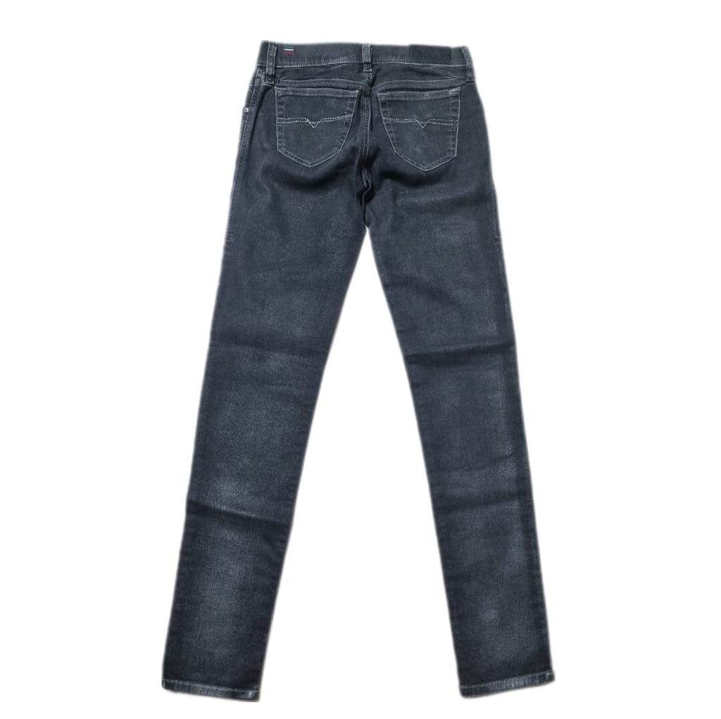 Diesel Damen Jeanshose Schwarz Metallic Getleg 00CSDN 0601C W25 L32 Slim Skinny
