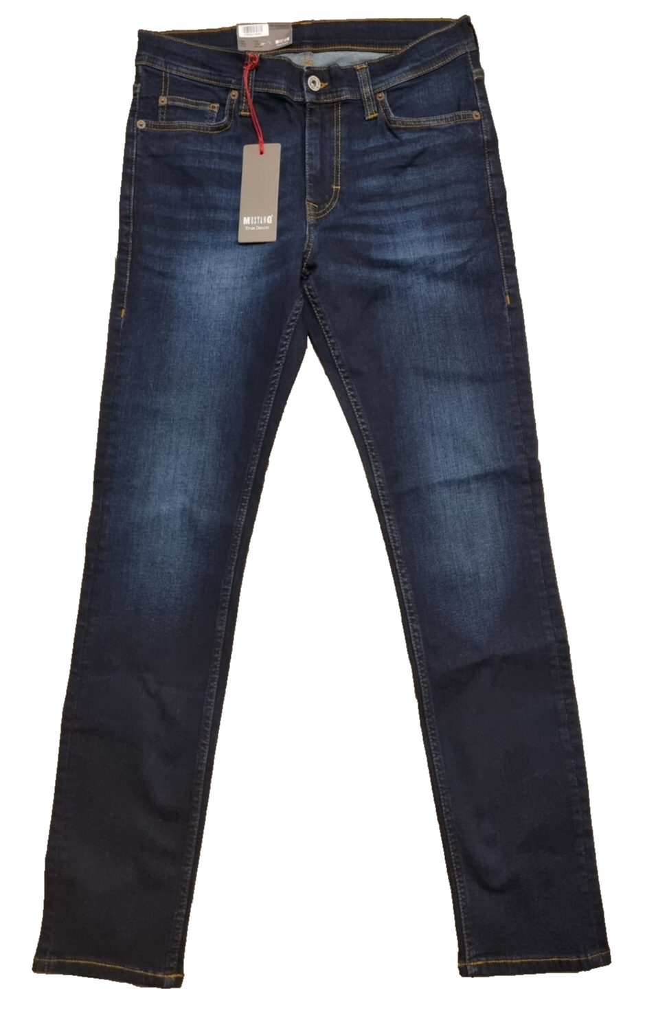 MUSTANG Herren Jeans Vegas Slim Fit Dunkelblau Stretch Denim Modell 1005372 SLR6