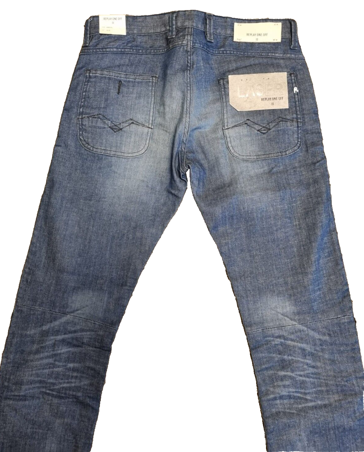 REPLAY Herren Jeans "Replay One Off II" Amhal W30 L32 Blau DM900 Denim BR3E1