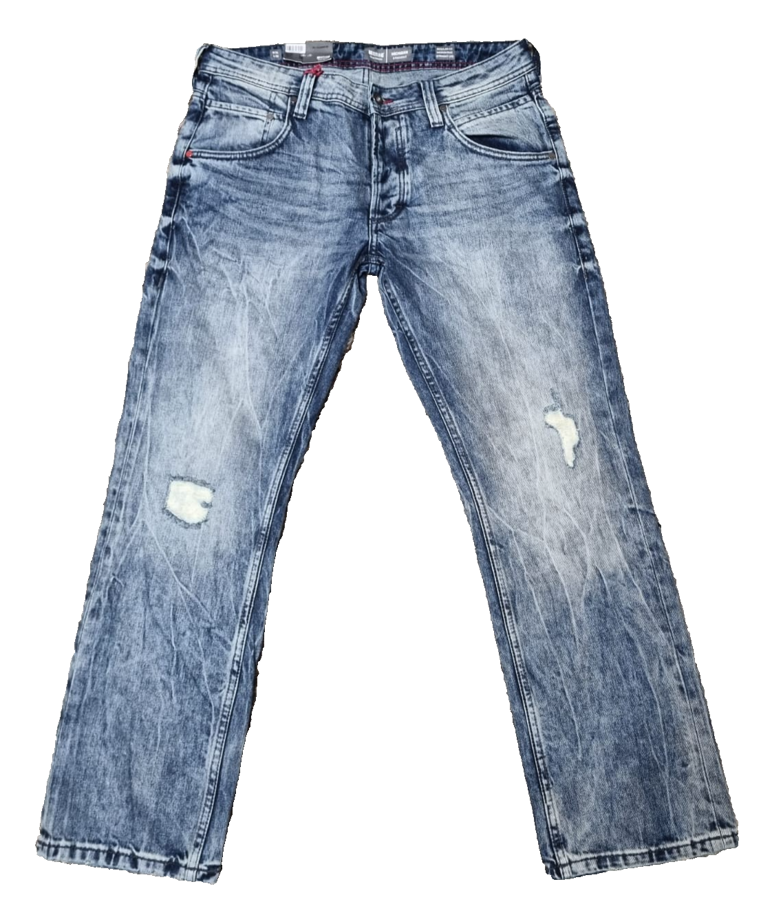 MUSTANG Herren Jeans Michigan Straight W34 L30 | Regular Fit | Blau | M1