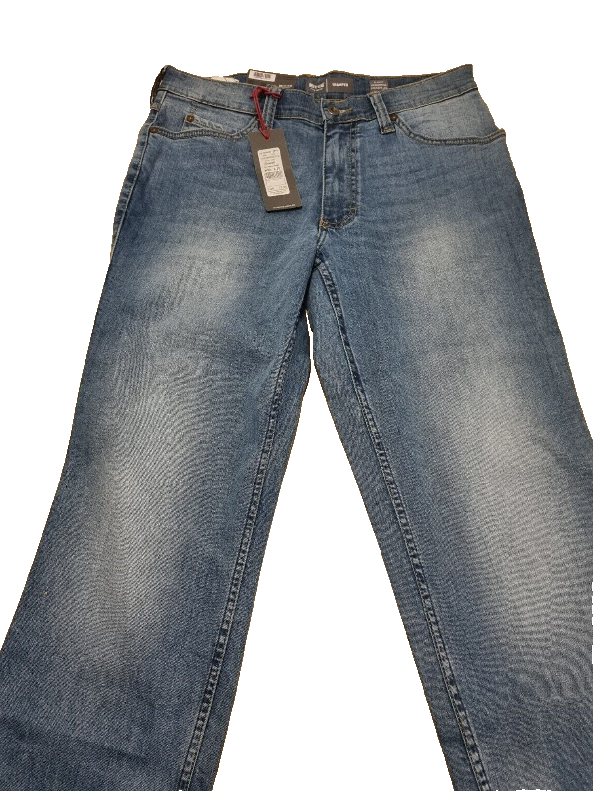 🔥 MUSTANG Herren Jeans Tramper - Blau - Slim-Medium-Straight W32 L32 1005706 E8