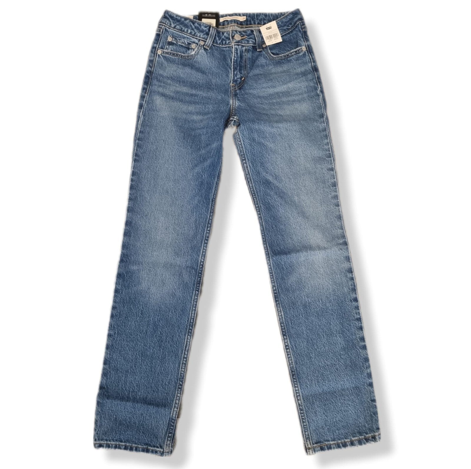 Levi's Levis Damen Jeans Low Pitch Straight Frauen Hose Jeanshose W25 L31 25x31