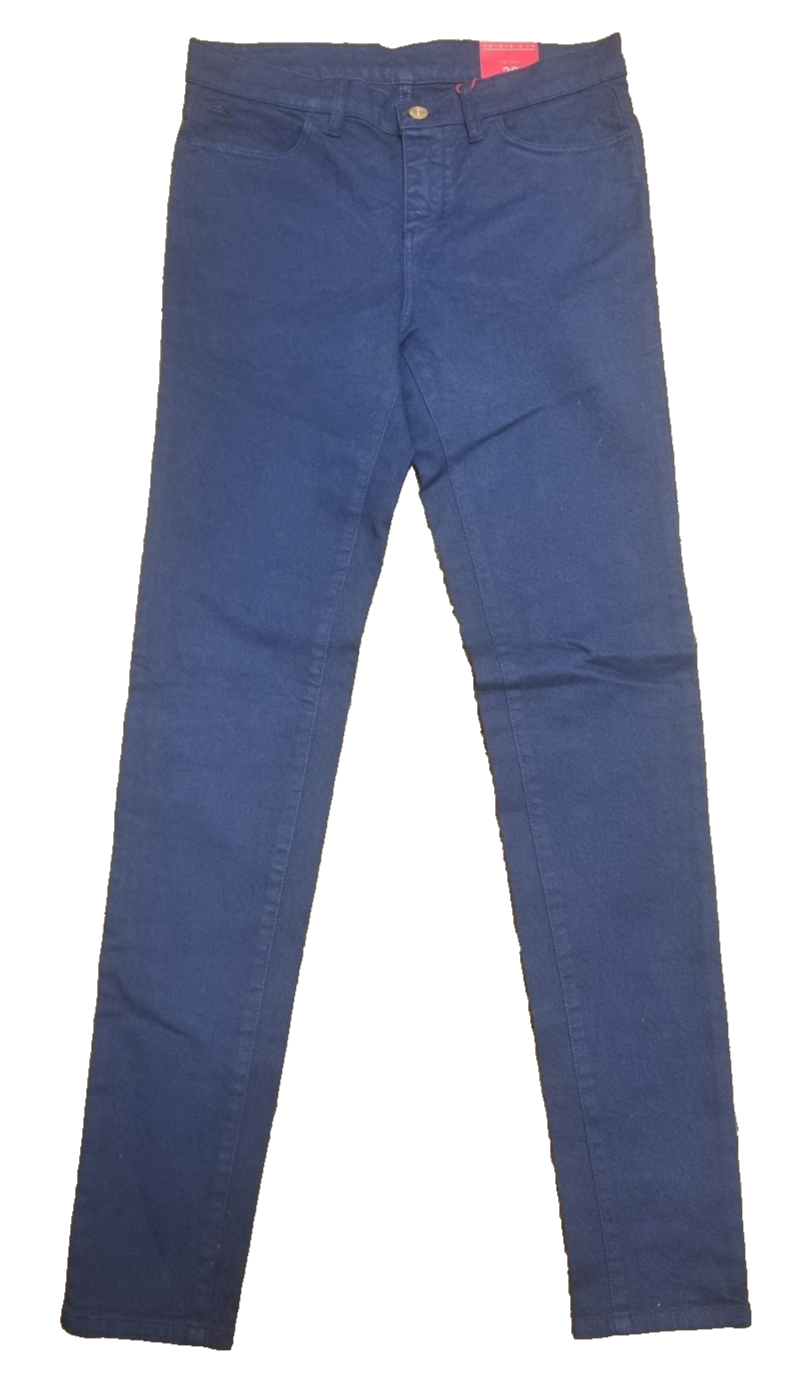 Lacoste Live Damen Jeans W28 D36 Slim Fit Low Rise Blau HF5726 CC3 T28 M4