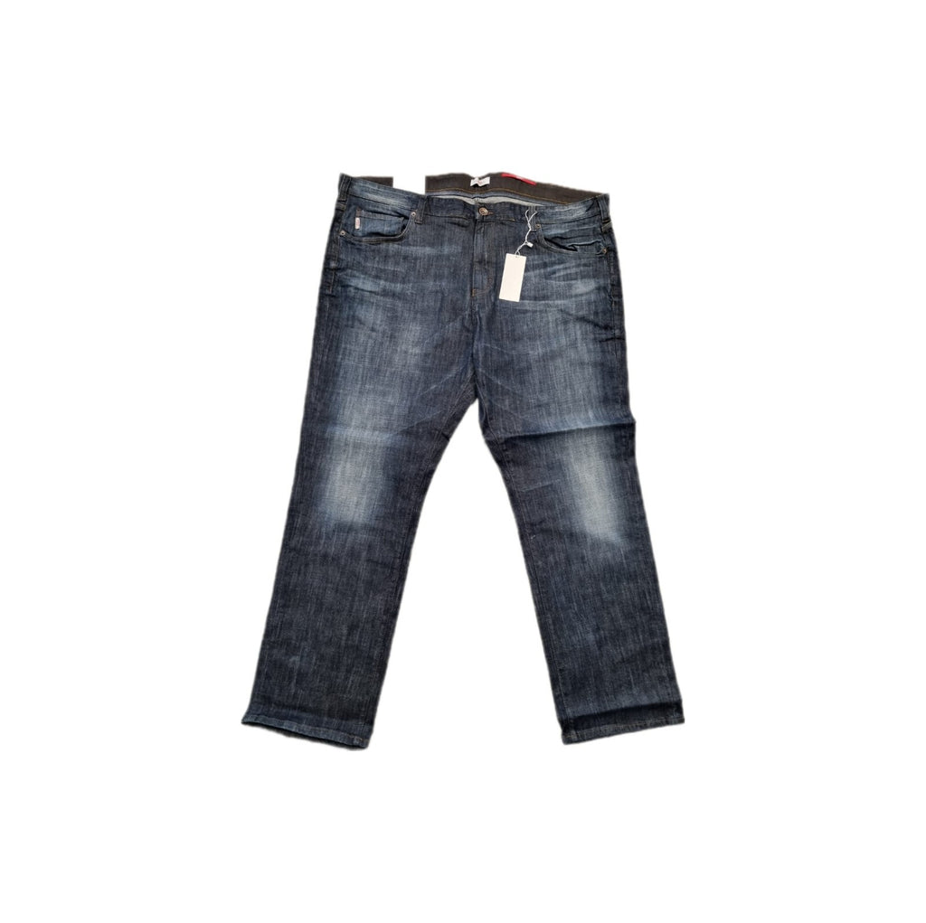 S.Oliver Herren Jeanshose Scube dnkl. Blau Regular - Straight Übergröße W48 L34