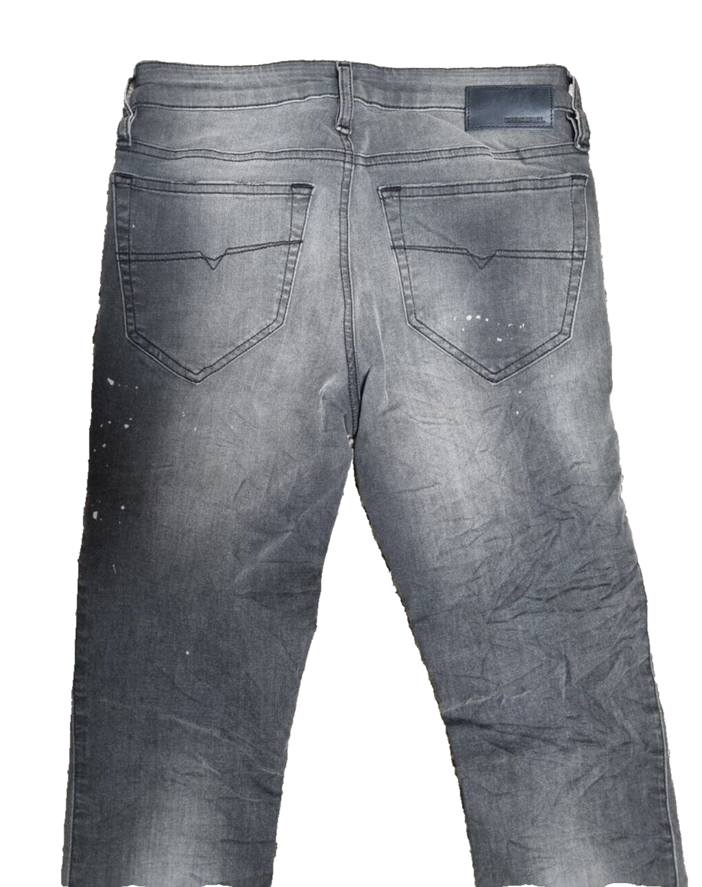 DIESEL Damen Jeans Skinzee Super Slim Skinny Regular Waist Grau W26 L30 SLR4B1