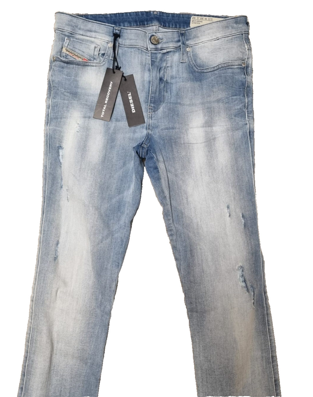 DIESEL Damen Jeans Skinzee W30 L32 Blau | Super Skinny | Regular Waist K4