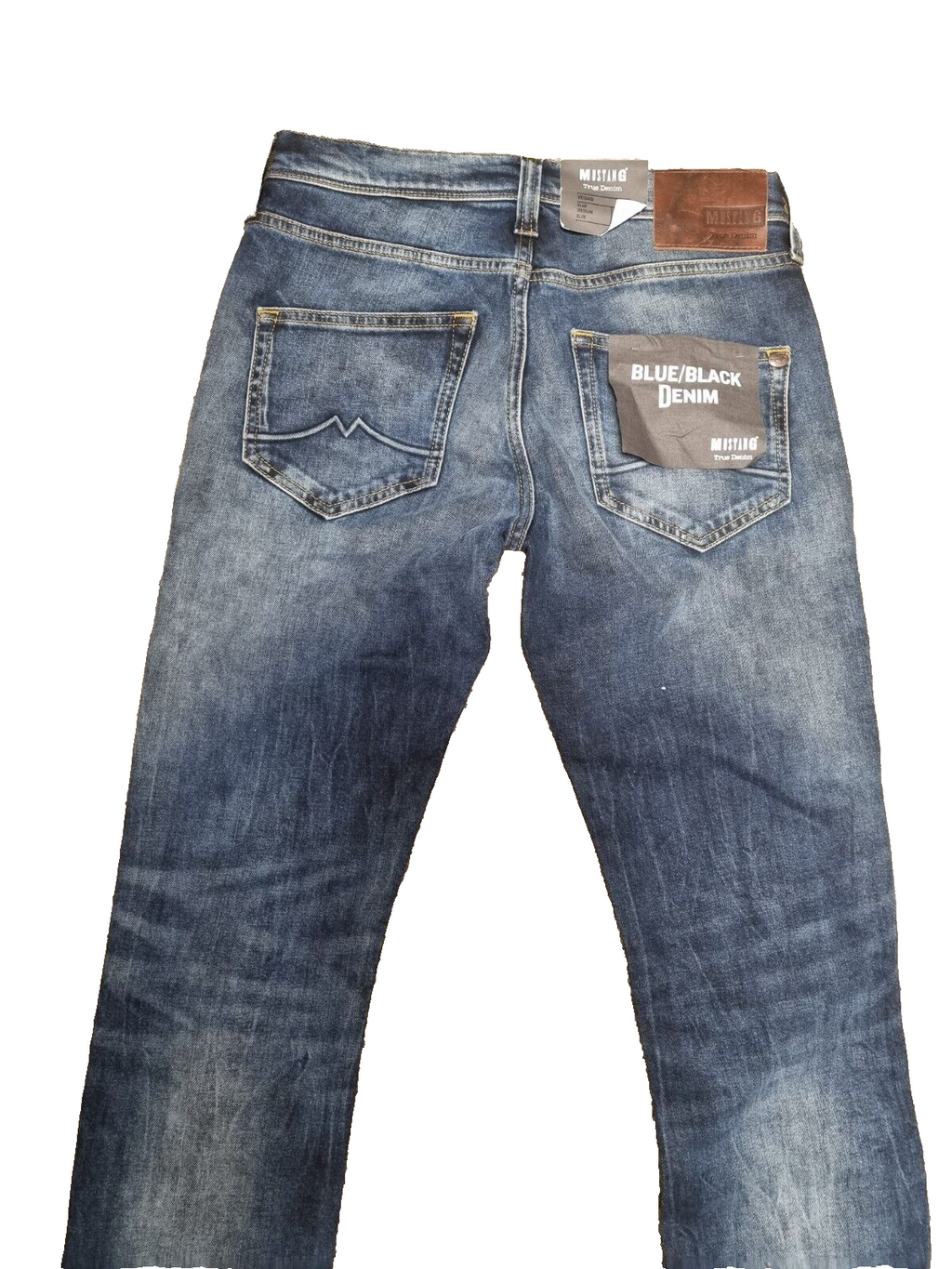 MUSTANG Herren Jeans Vegas W30 L34 Slim Fit Dunkelblau 1005243 BR2E2