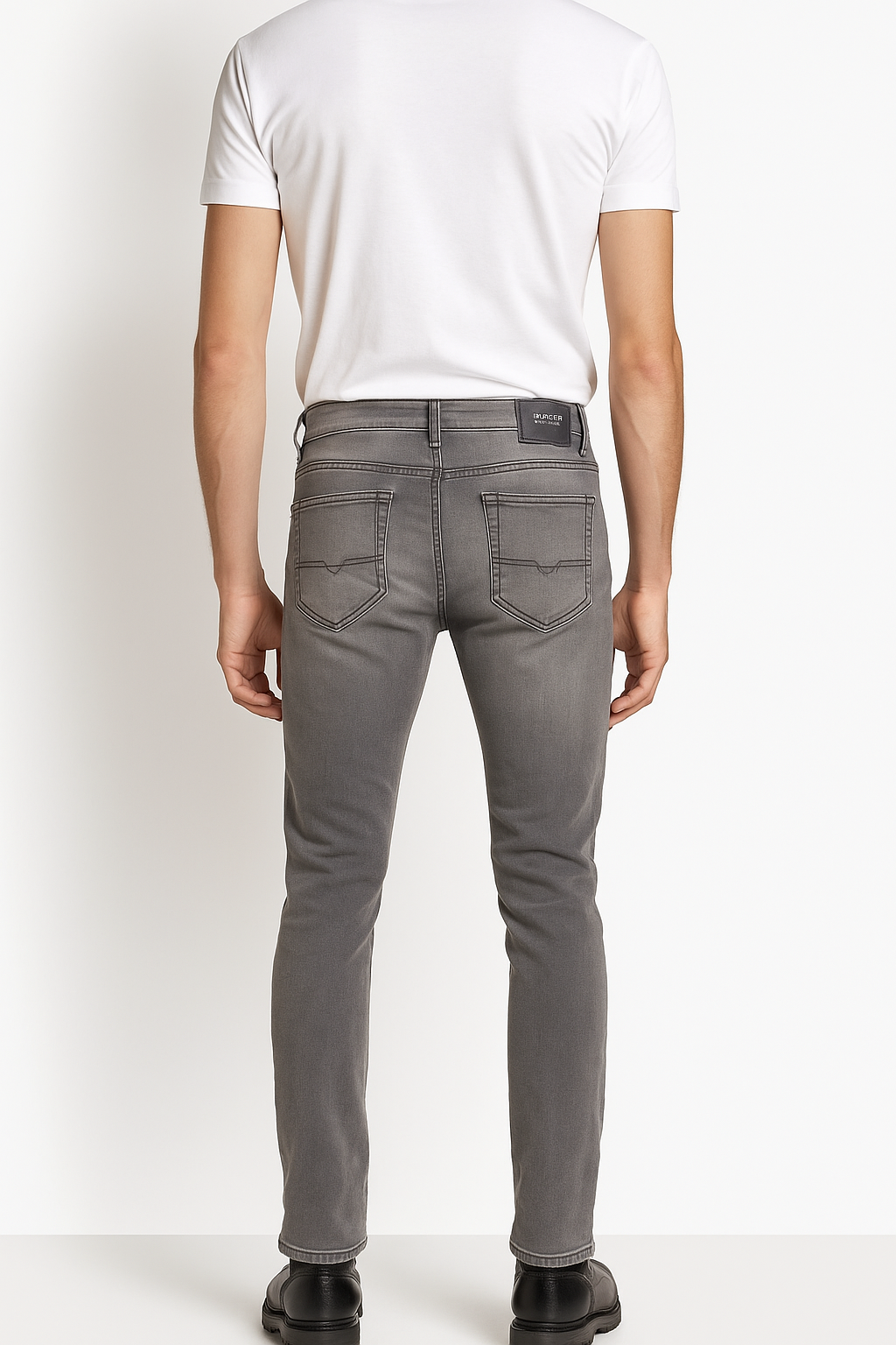 DIESEL Herren Jeans Thavar-XP Grau W30 L32 | Slim Skinny Fit Designer Denim E3