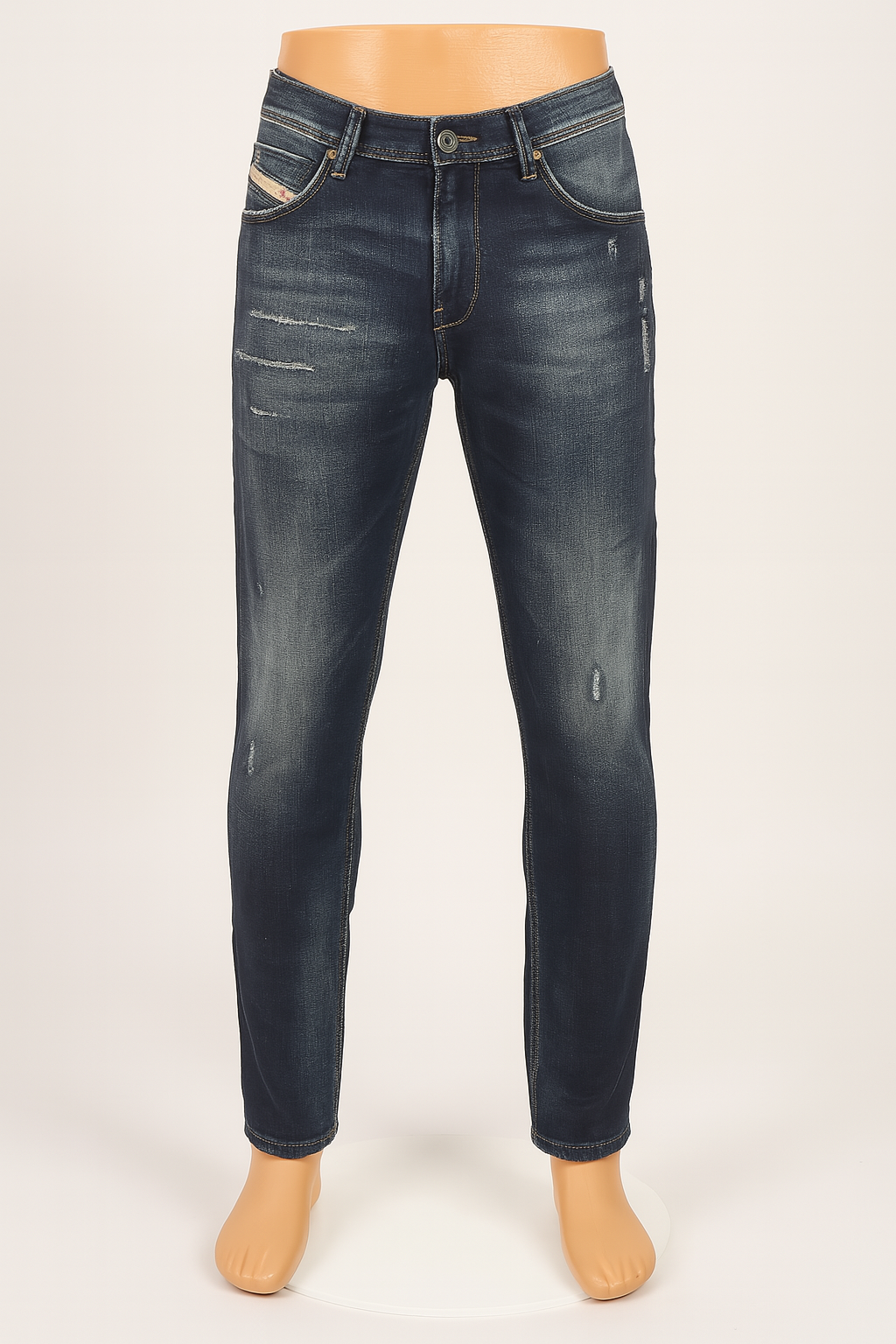 DIESEL Herren Jeans Krayver W28 L30 Slim Carrot Fit 00S5A3 R8FG4 K9