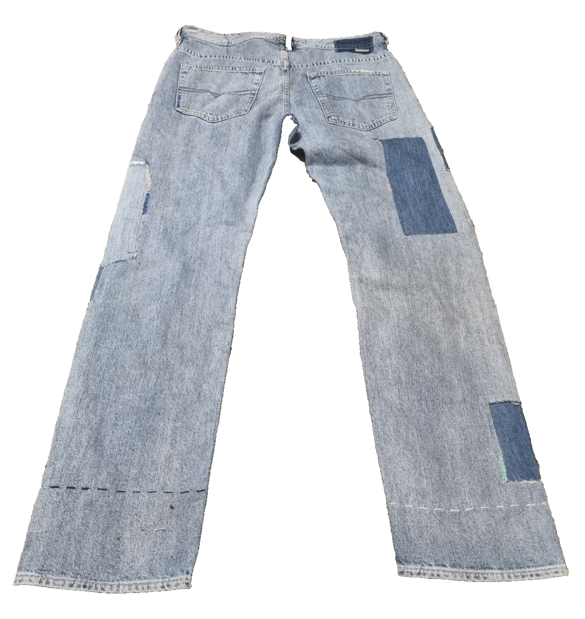 DIESEL Herren Jeans BUSTER W30 L30 Regular Slim Tapered Limited Edition Blau K4