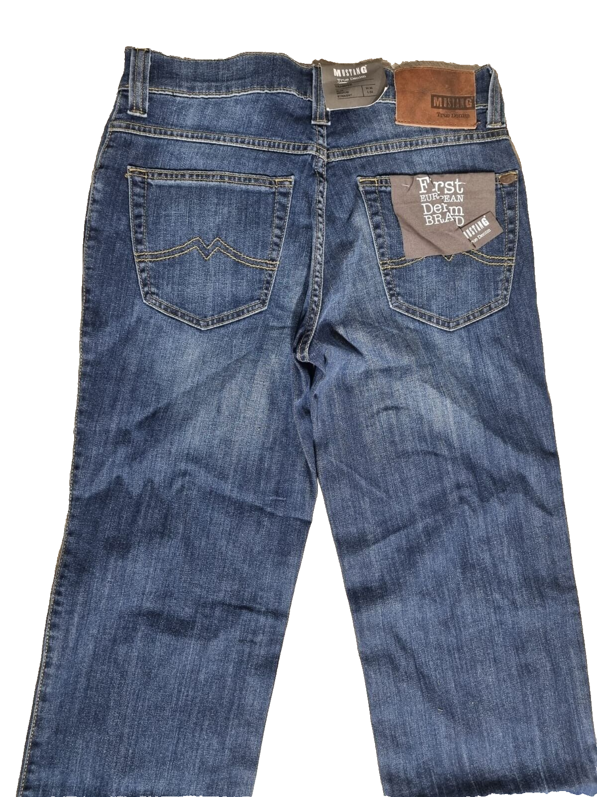 Mustang Herren Jeans Tramper Blau Slim Medium Straight | Mod. 1005708 5000 880