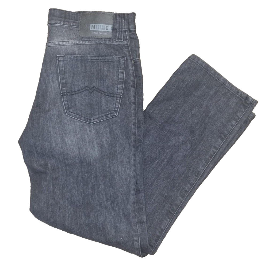 MUSTANG Oklahoma Slim Herren Jeans W30 L30 Blau Straight Fit BR3E3