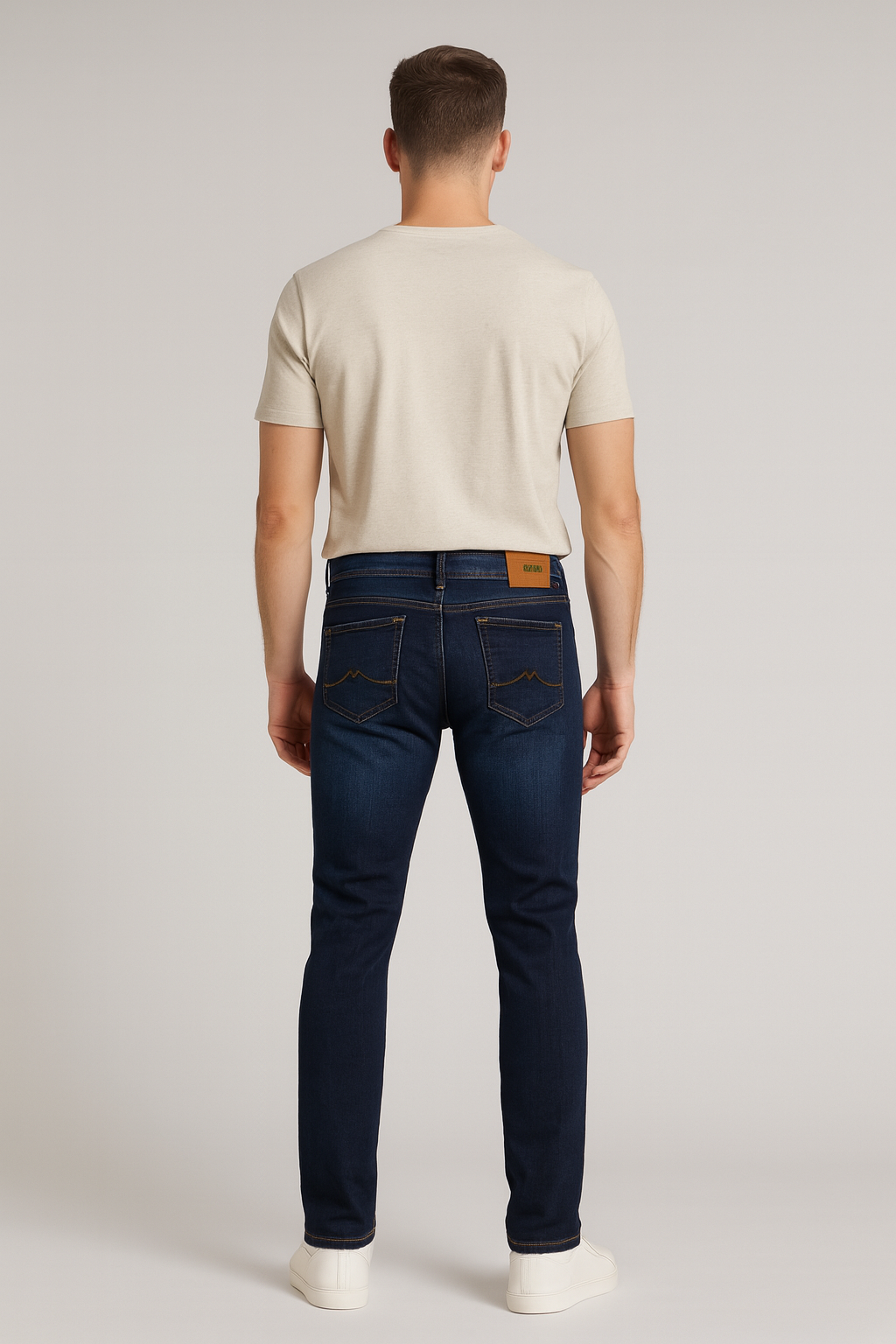 MUSTANG Herren Jeans Vegas Slim Fit Dunkelblau Stretch Denim Modell 1005372 SLR6