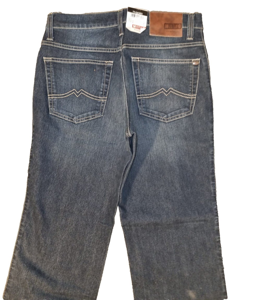 Mustang Tramper W32 L30 Herren Jeans Slim Fit Straight Blau 1000359 Stretch K9