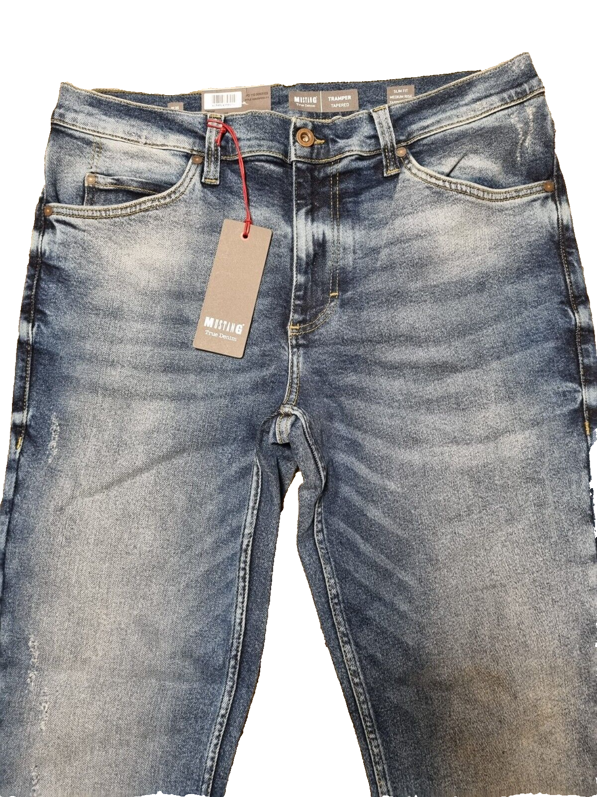 MUSTANG Herren Jeans Tramper Tapered W35 L32 Komfort und Stil für jeden Tag T3-2