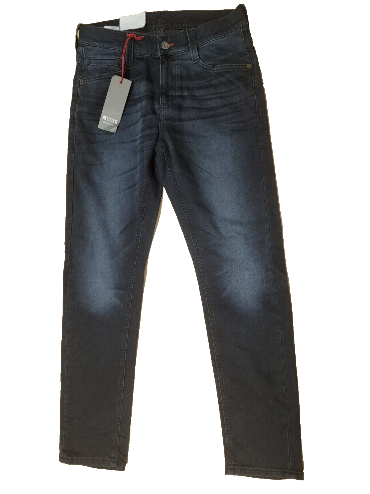 Mustang Herren Jeans Oregon Tapered K W30 L30 Slim Low Tapered - Dunkel Blau D4