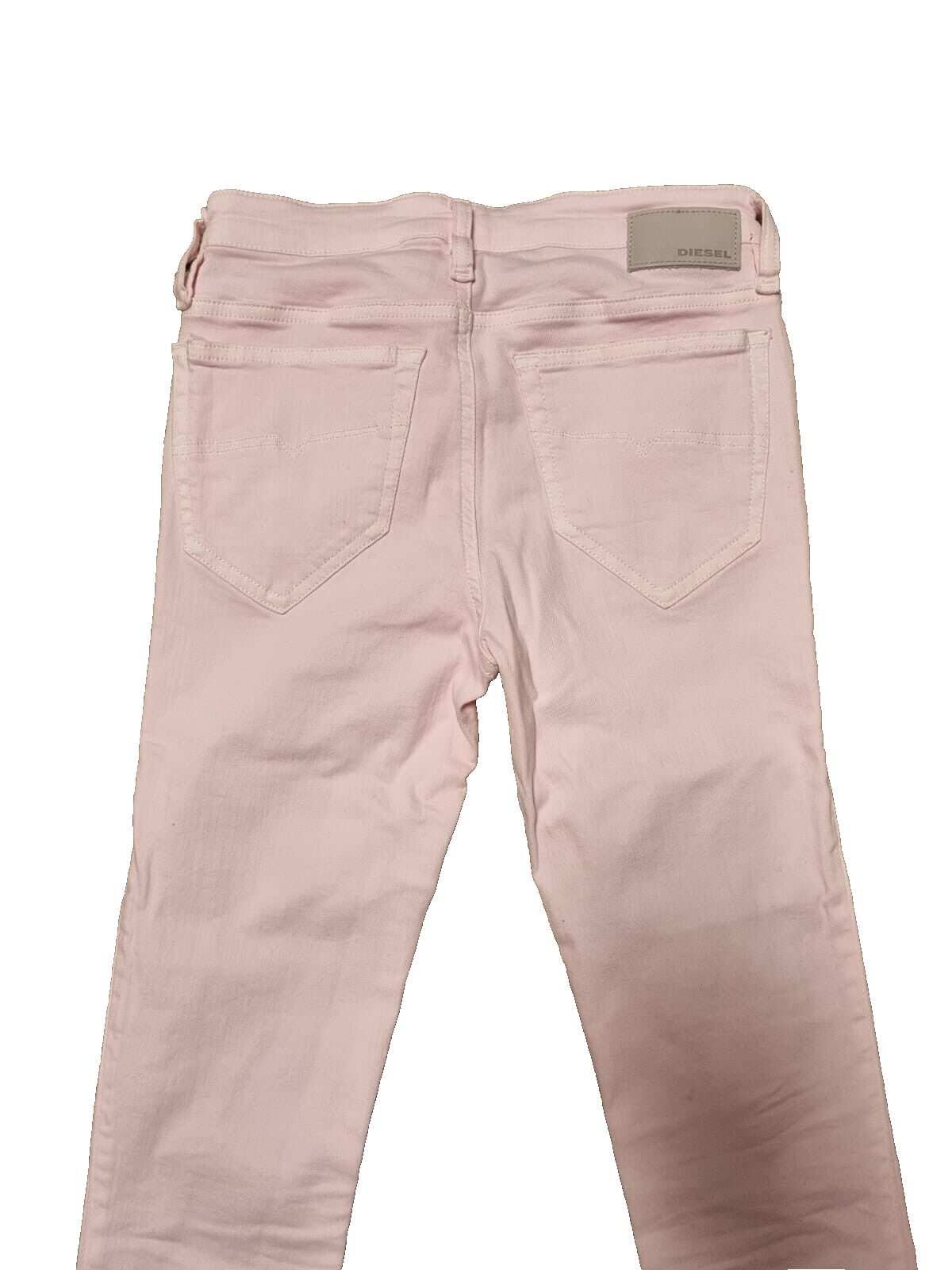 Diesel Damen Jeans Skinzee W26 L32 – Super Slim Skinny Fit in Light RosaT3-2