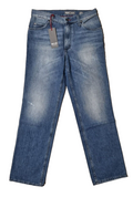 MUSTANG Herren Jeans Tramper Blau | Slim Medium Straight | W32 L32 Denim BR1C1