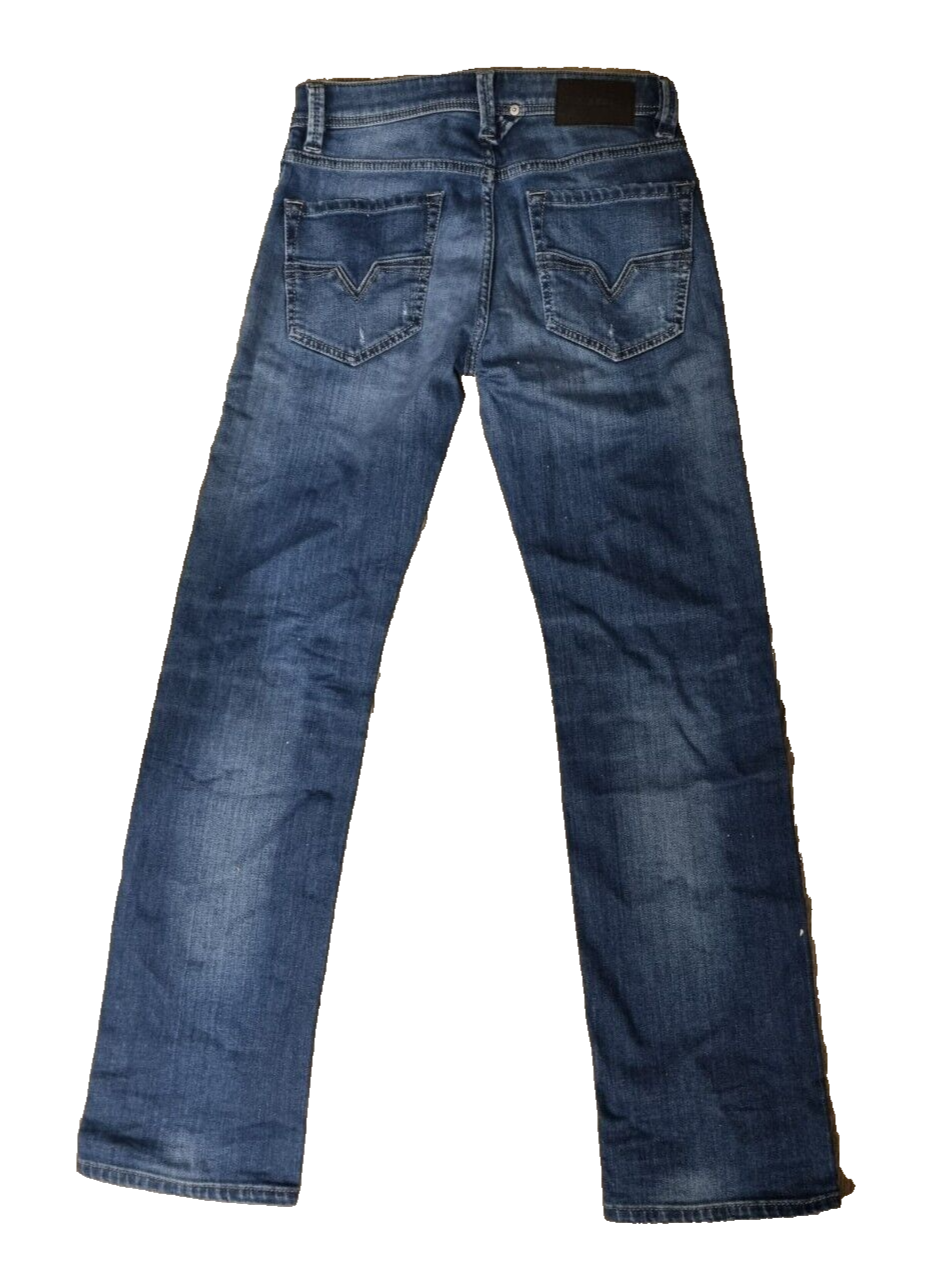 DIESEL Herren Jeans Larkee Regular Straight W28 L30 Blau 084QQ Denim Hose SLR4B1