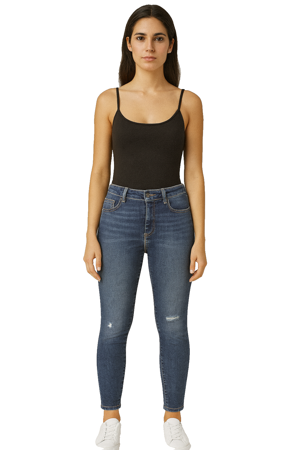 Vero Moda Damen Jeans Sophia S L32 Blau Skinny High Rise 10198525 M4