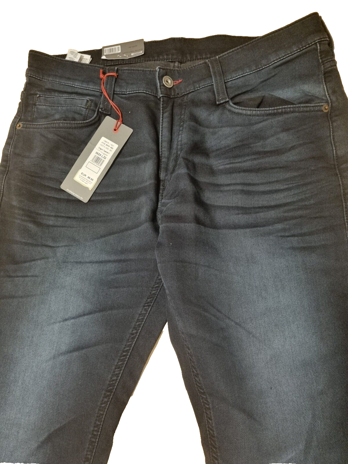 Mustang Herren Jeans Oregon Tapered K W33 L32 - Slim Fit Low Rise  Mit Fehler D4