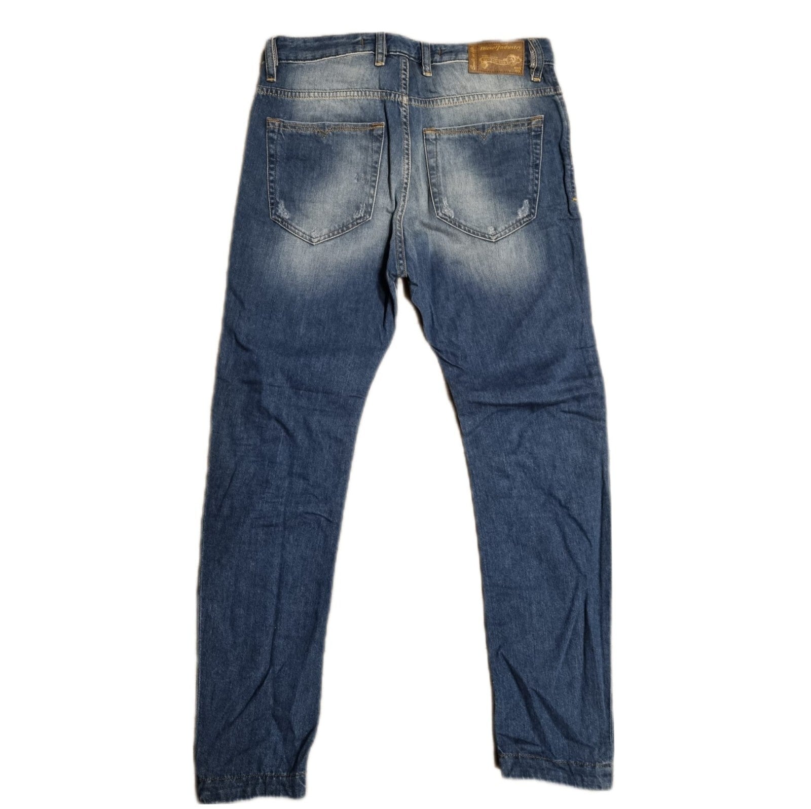 DIESEL Damen Jeans EAZEE 0830W Relaxed Boyfriend Low Waist - Blau W25 W26 - L34