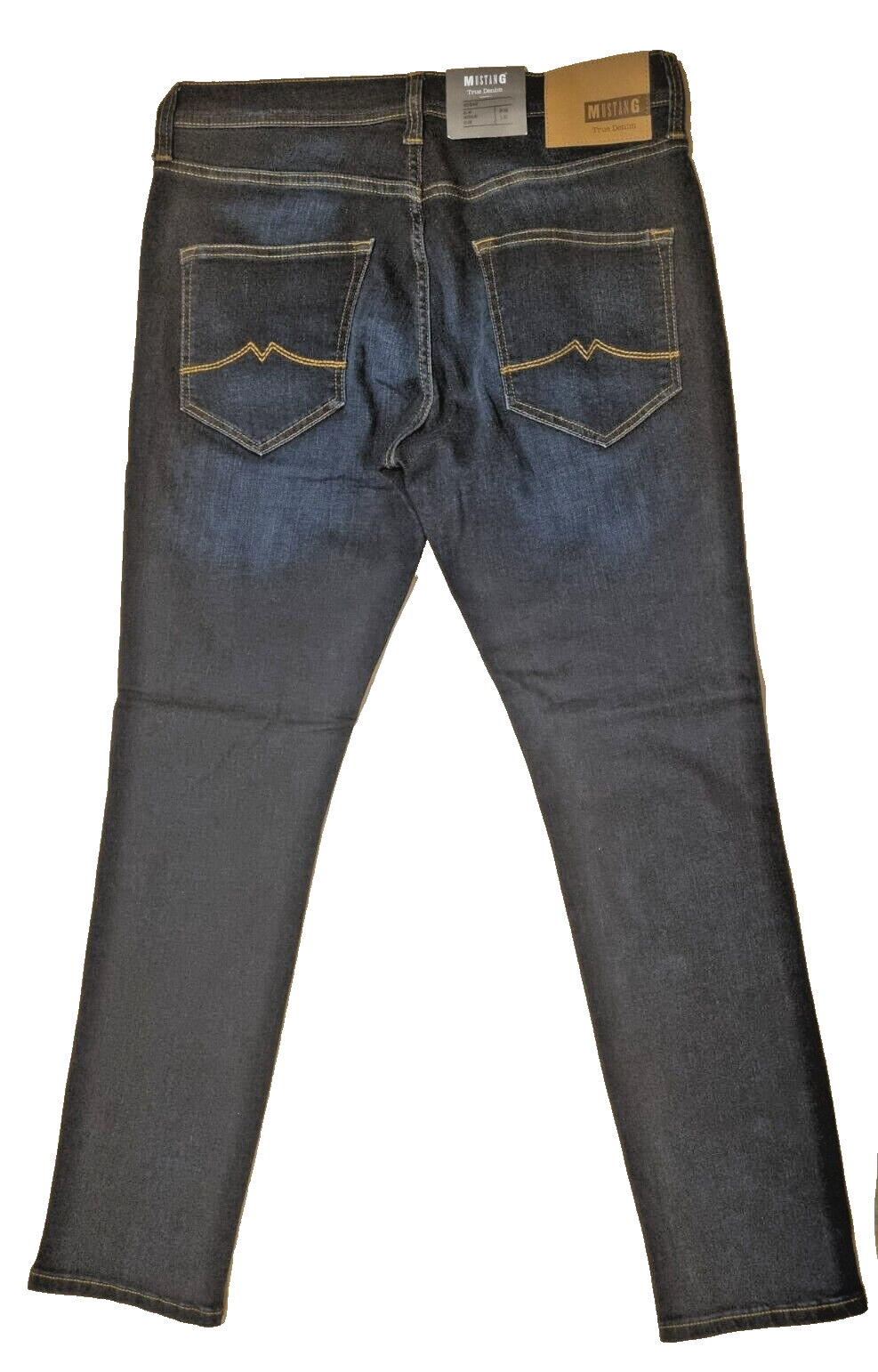 Mustang Herren Jeans Vegas W32/L30 Slim Medium Slim Fit Denim Blau Tapered D6