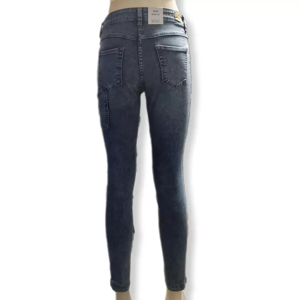 MAC Damen Jeans Frauen Hose Denim Jeanshose DREAM Worker Skinny W32 W34 L28 B9B1