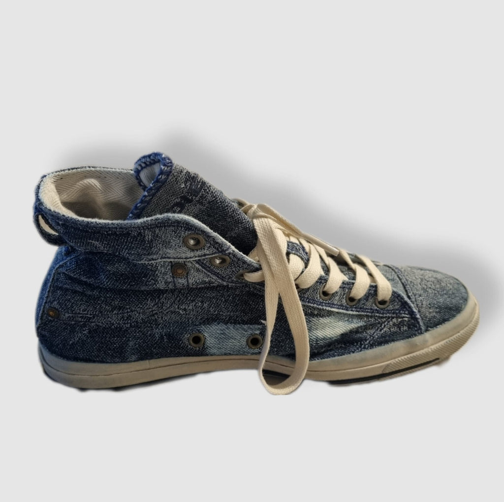 Diesel Herren Sneaker Exposure I - Y00023 P0610 T6071 - China Blue Denim EU 40
