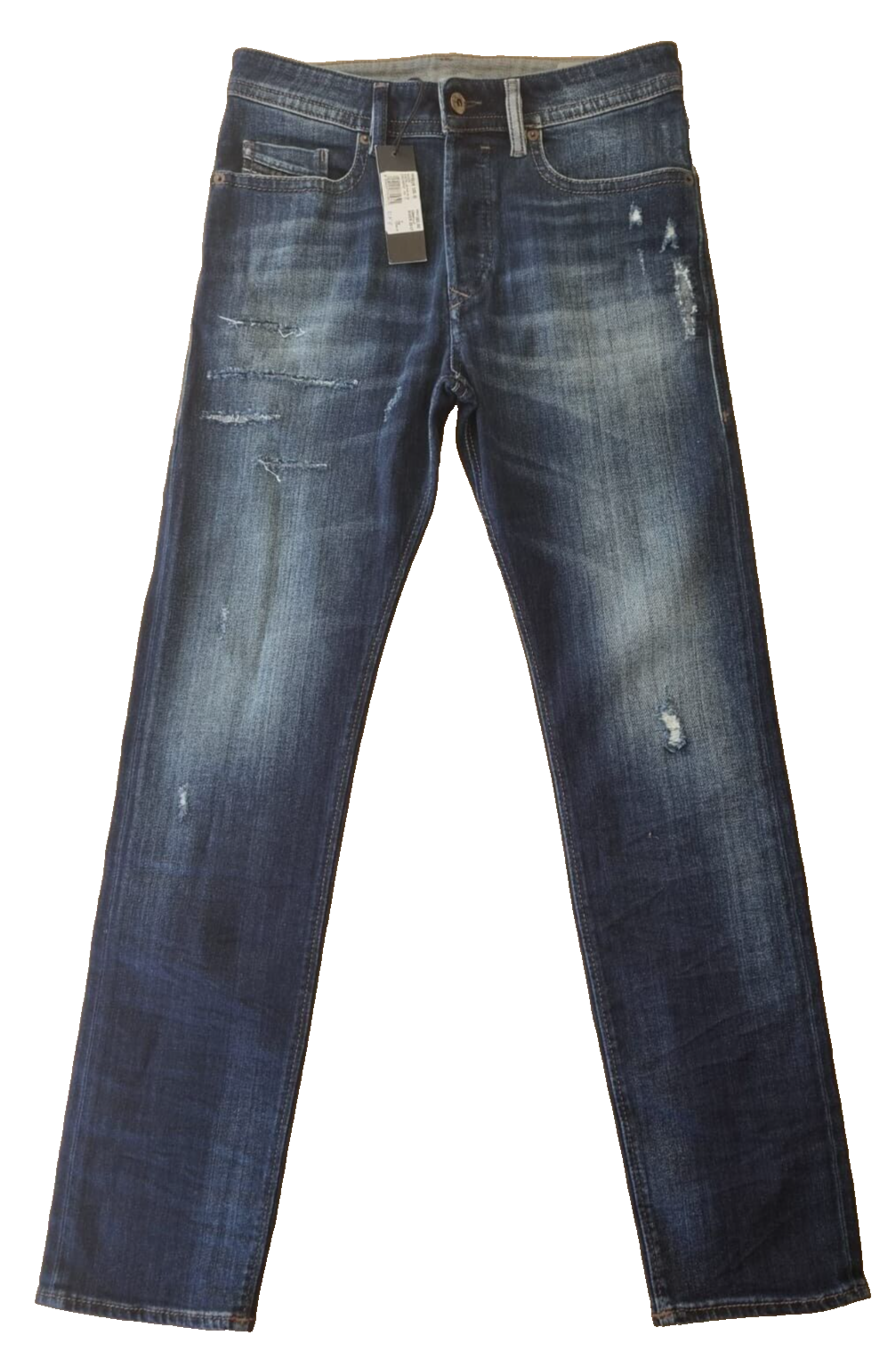 DIESEL Herren Jeans BUSTER 084GF W28 L30 | Regular Slim Tapered, Blau E6