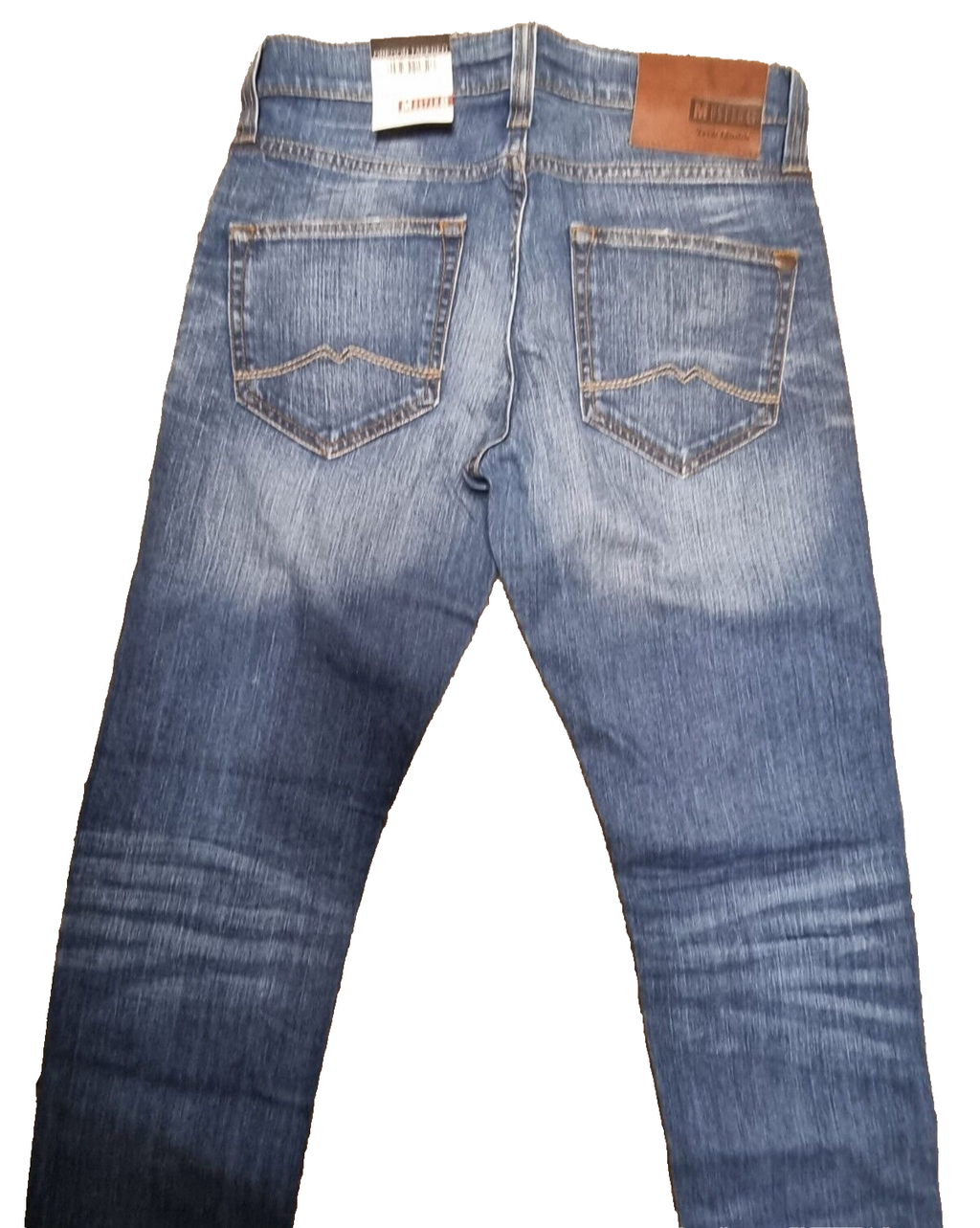 MUSTANG Herren Jeans Oregon Tapered W28 L30 Blau | Slim Low Tapered BR1C3